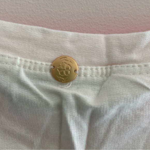 Trina Turk White Boat Neck Tank Top size S - Picture 3 of 4